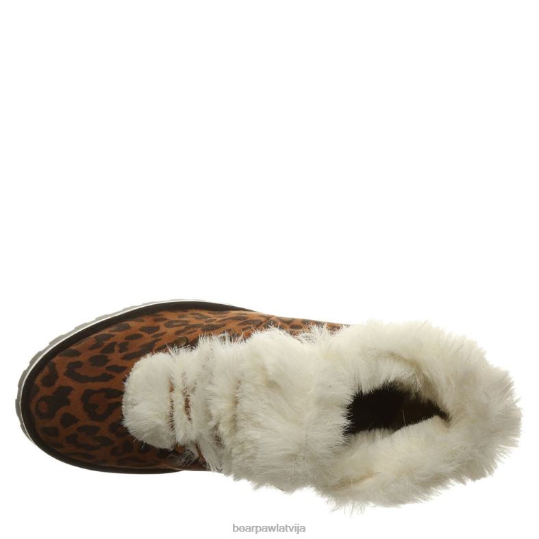 hikorijas leopards sievietes zābaki BEARPAW vera P2XFF190