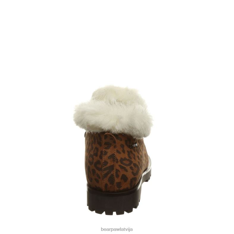 hikorijas leopards sievietes zābaki BEARPAW vera P2XFF190