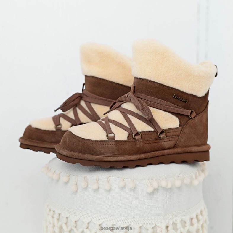 kakao sievietes zābaki BEARPAW anastacia P2XFF15