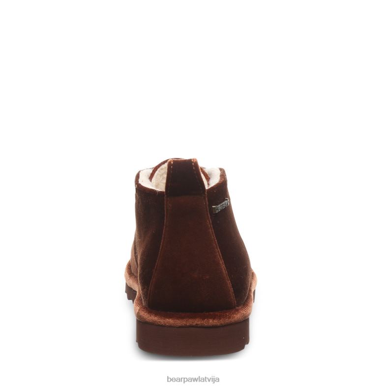 karmeļu samts sievietes zābaki BEARPAW skye P2XFF158