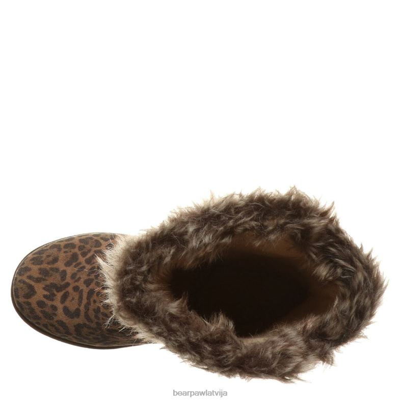 leopards sievietes zābaki BEARPAW Genevieve P2XFF227