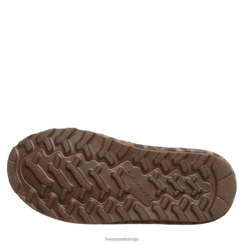 leopards sievietes zābaki BEARPAW skye eksotika P2XFF180
