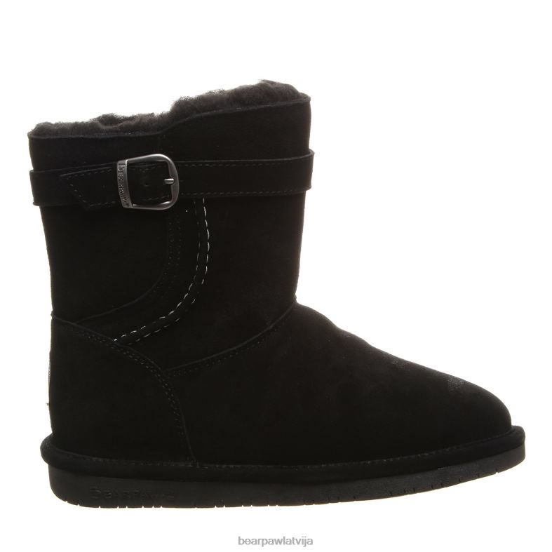 melns ii sievietes zābaki BEARPAW Katrīna P2XFF126