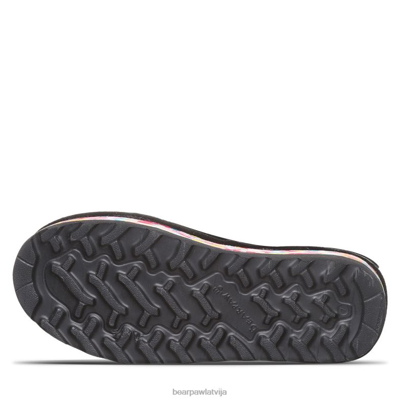melns multi sievietes zābaki BEARPAW retro elle P2XFF37