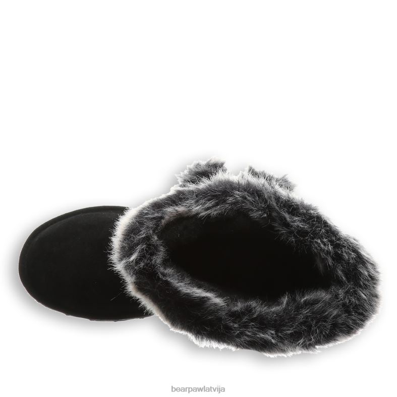 melns/pelēks sievietes zābaki BEARPAW retro tama P2XFF27