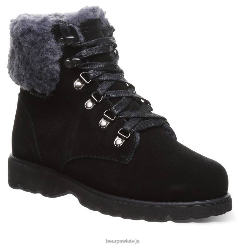 melns/pelēks sievietes zābaki BEARPAW sam P2XFF23