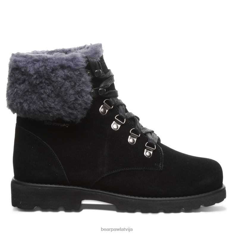 melns/pelēks sievietes zābaki BEARPAW sam P2XFF23