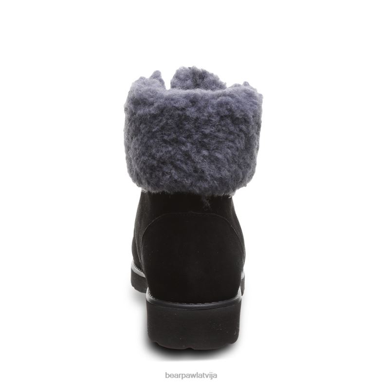 melns/pelēks sievietes zābaki BEARPAW sam P2XFF23