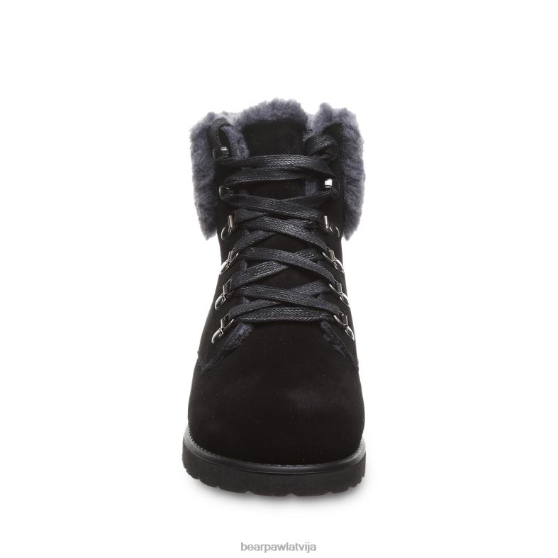 melns/pelēks sievietes zābaki BEARPAW sam P2XFF23