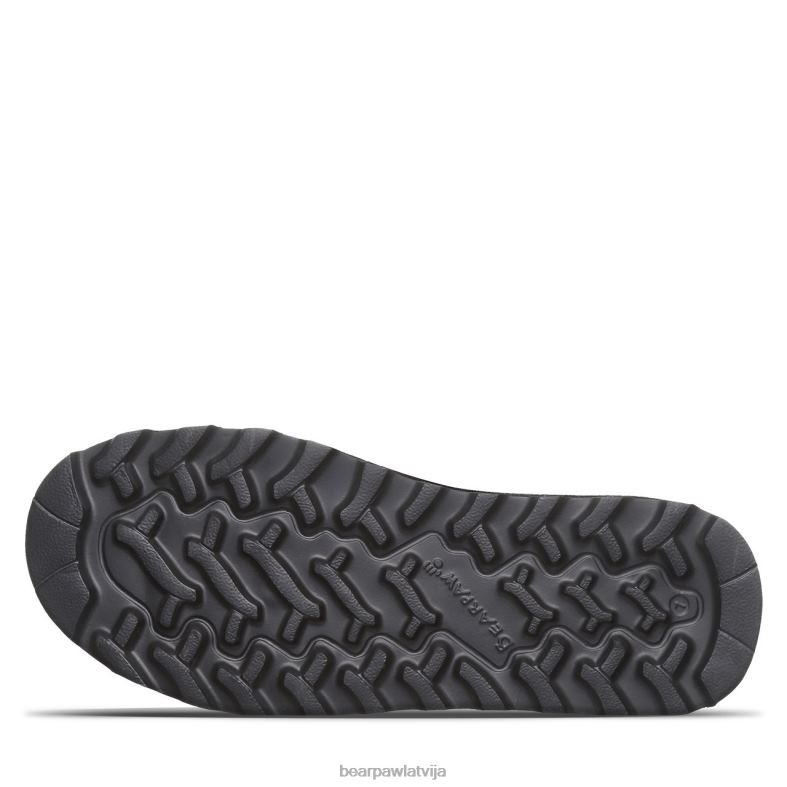melns samts sievietes zābaki BEARPAW skye P2XFF36