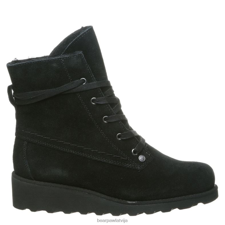 melns sievietes zābaki BEARPAW Krista P2XFF85