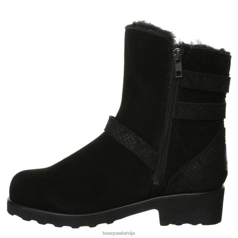 melns sievietes zābaki BEARPAW Lūsija P2XFF205
