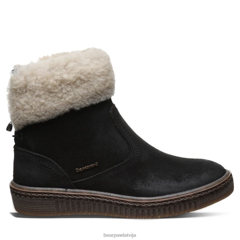 melns sievietes zābaki BEARPAW Leticia P2XFF8