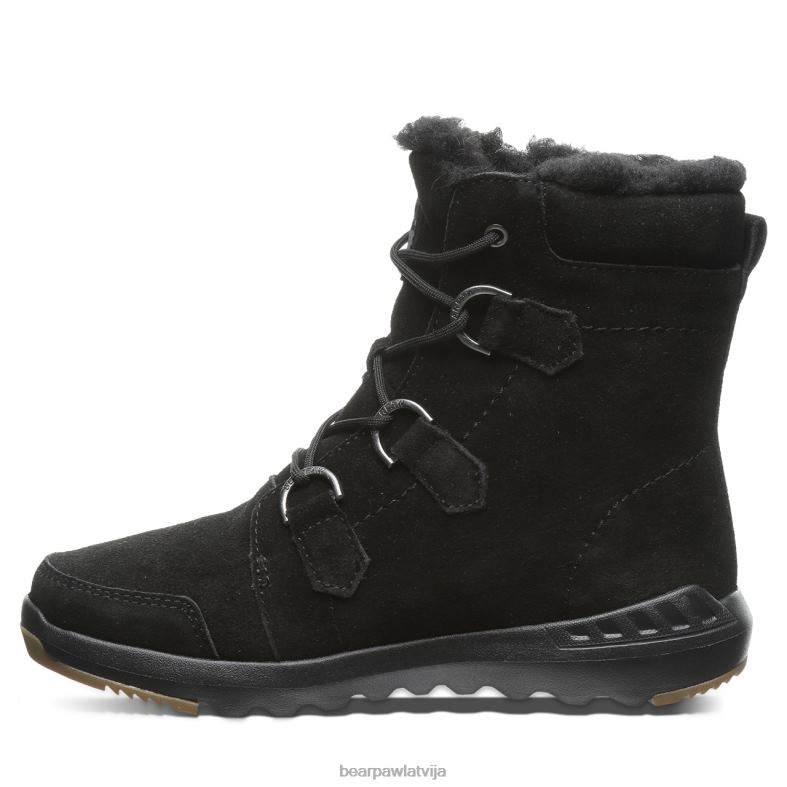 melns sievietes zābaki BEARPAW Tyra P2XFF19
