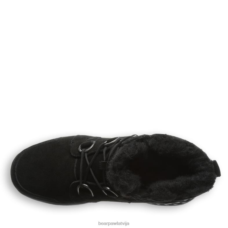 melns sievietes zābaki BEARPAW Tyra P2XFF19