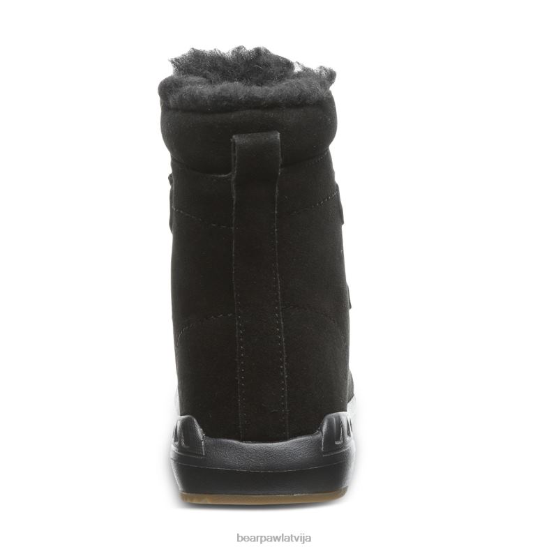 melns sievietes zābaki BEARPAW Tyra P2XFF19