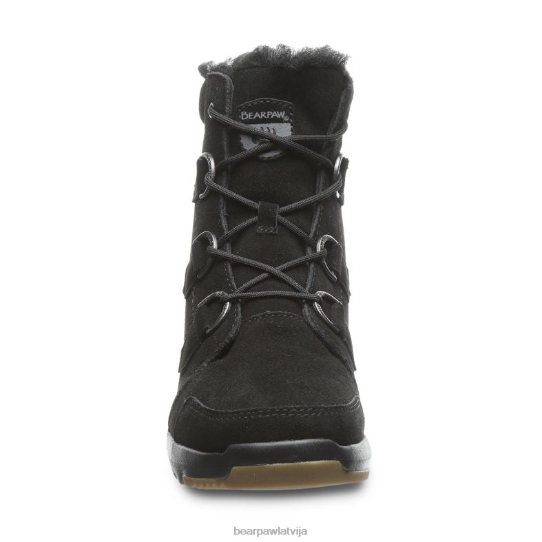 melns sievietes zābaki BEARPAW Tyra P2XFF19