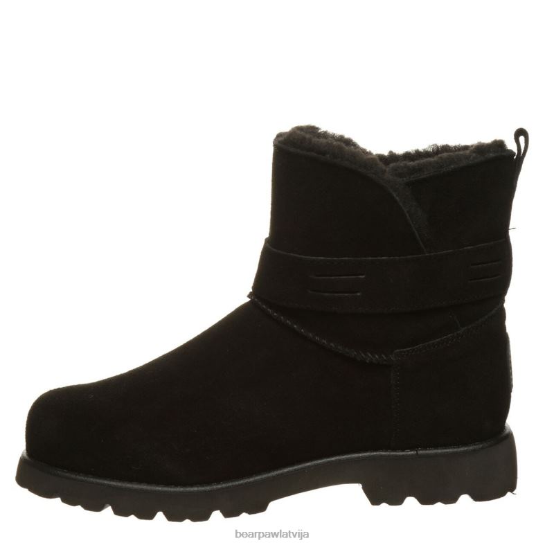 melns sievietes zābaki BEARPAW Wellston P2XFF67