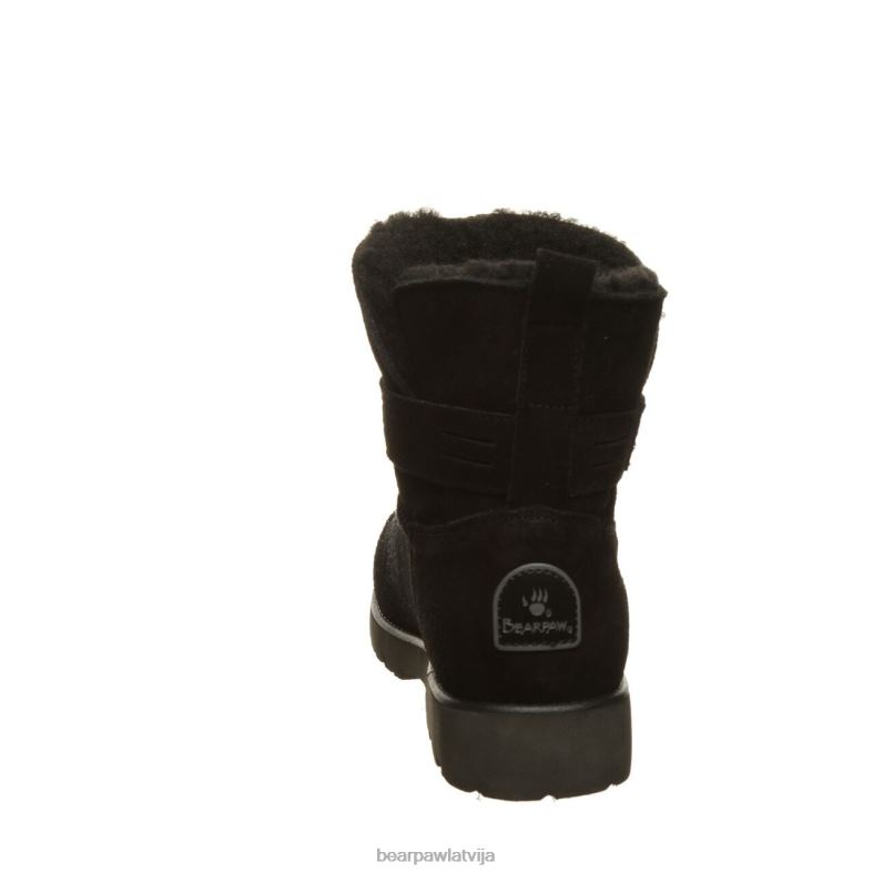 melns sievietes zābaki BEARPAW Wellston P2XFF67