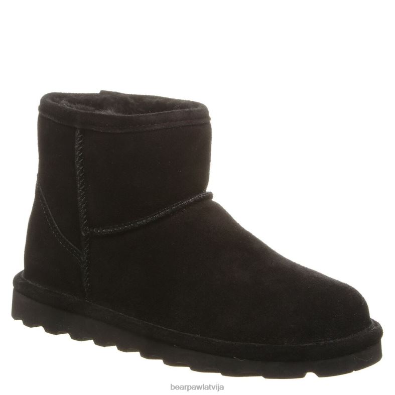 melns sievietes zābaki BEARPAW alyssa P2XFF83