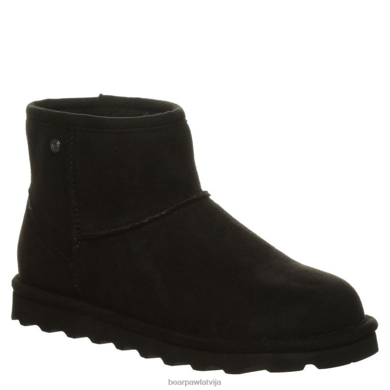 melns sievietes zābaki BEARPAW alyssa vegāne P2XFF45
