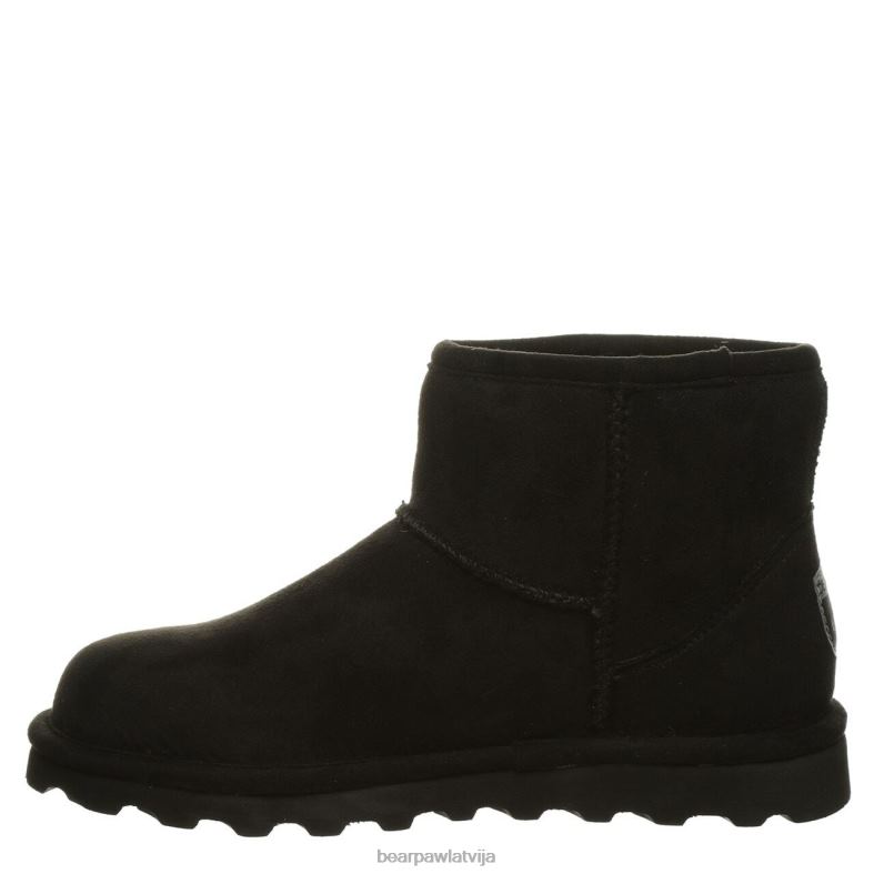 melns sievietes zābaki BEARPAW alyssa vegāne P2XFF45