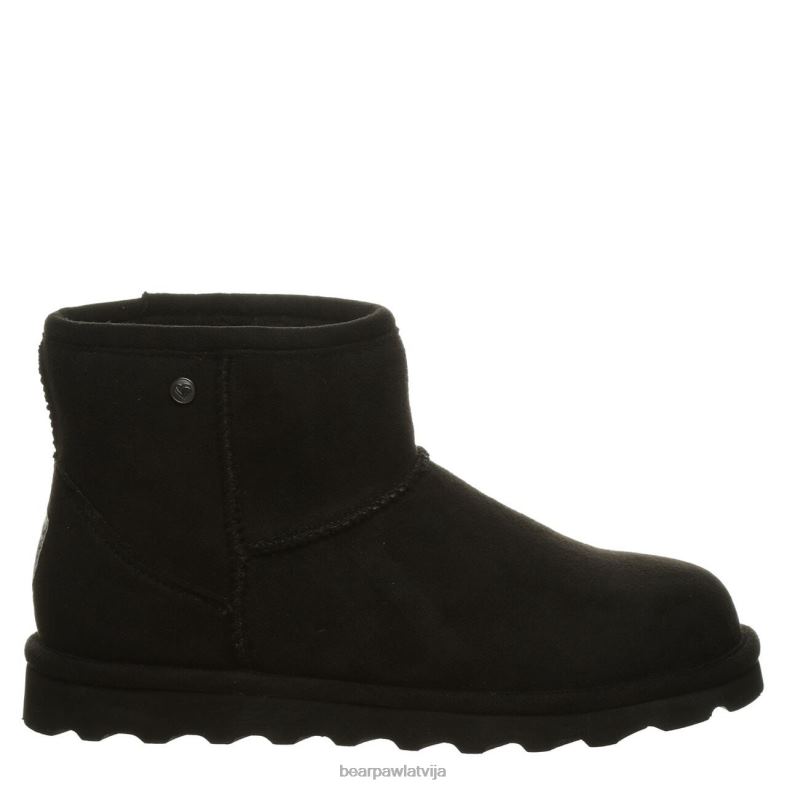 melns sievietes zābaki BEARPAW alyssa vegāne P2XFF45