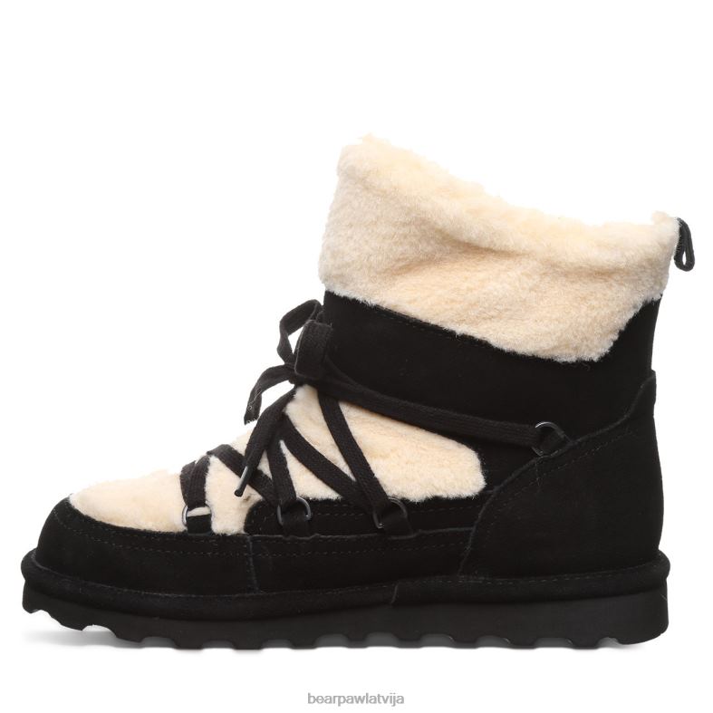 melns sievietes zābaki BEARPAW anastacia P2XFF16