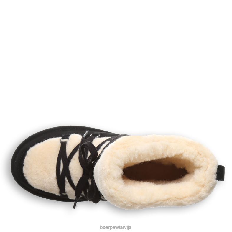 melns sievietes zābaki BEARPAW anastacia P2XFF16