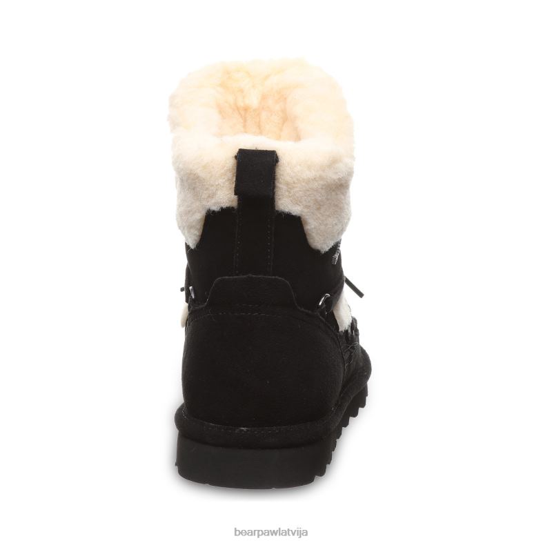 melns sievietes zābaki BEARPAW anastacia P2XFF16
