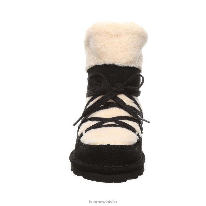 melns sievietes zābaki BEARPAW anastacia P2XFF16