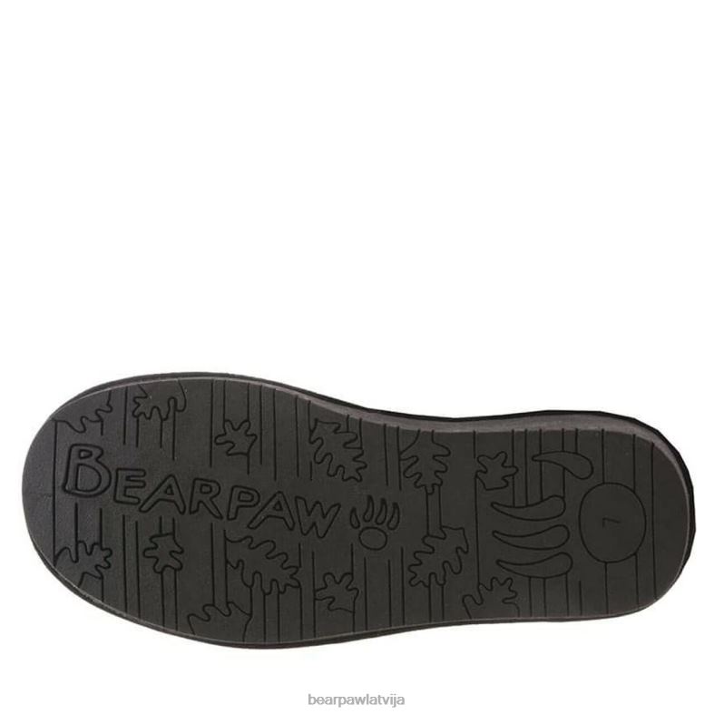 melns sievietes zābaki BEARPAW bāā P2XFF105
