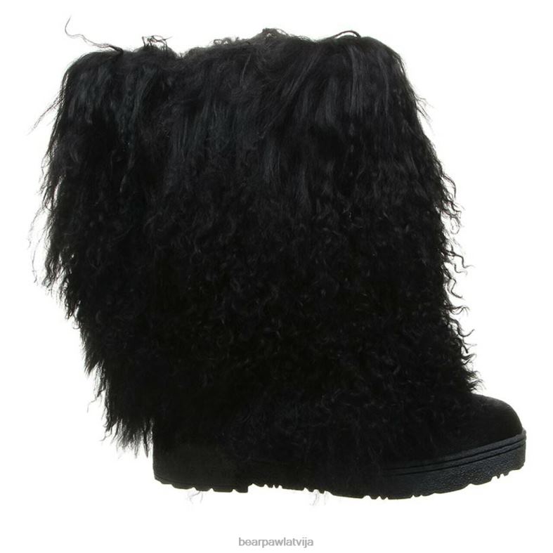 melns sievietes zābaki BEARPAW boetis P2XFF119