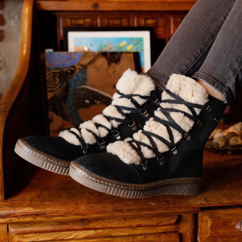 melns sievietes zābaki BEARPAW celeste P2XFF5