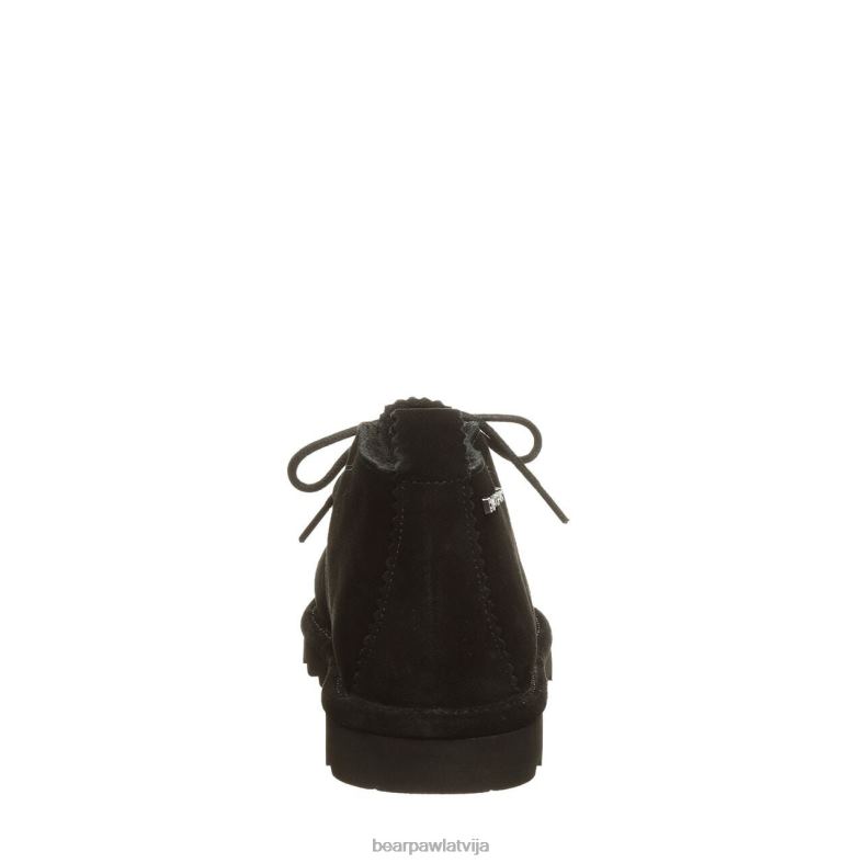 melns sievietes zābaki BEARPAW debesis plats P2XFF57