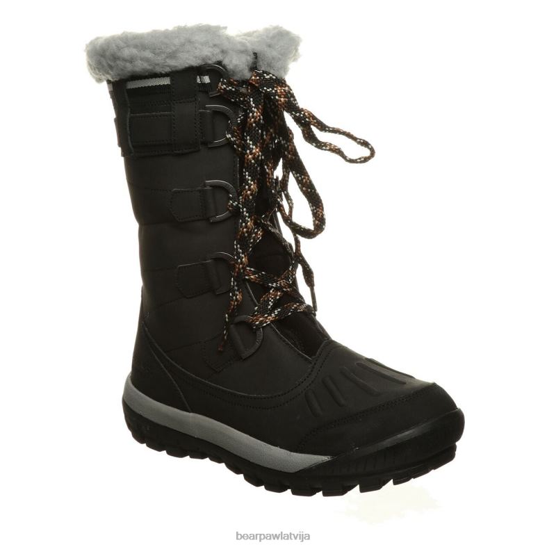 melns sievietes zābaki BEARPAW desdemona P2XFF108
