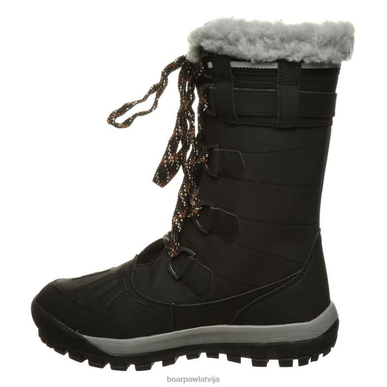 melns sievietes zābaki BEARPAW desdemona P2XFF108