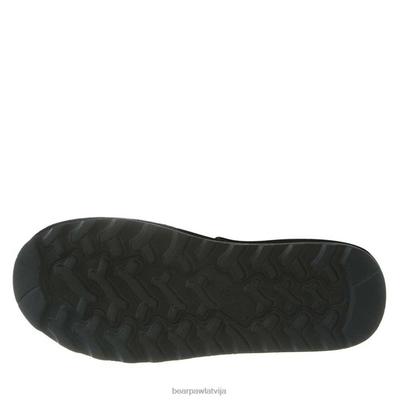 melns sievietes zābaki BEARPAW elle garš P2XFF89