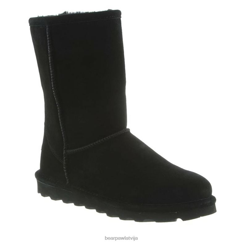 melns sievietes zābaki BEARPAW elle īss P2XFF93