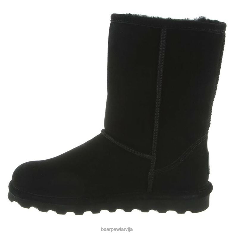 melns sievietes zābaki BEARPAW elle īss P2XFF93