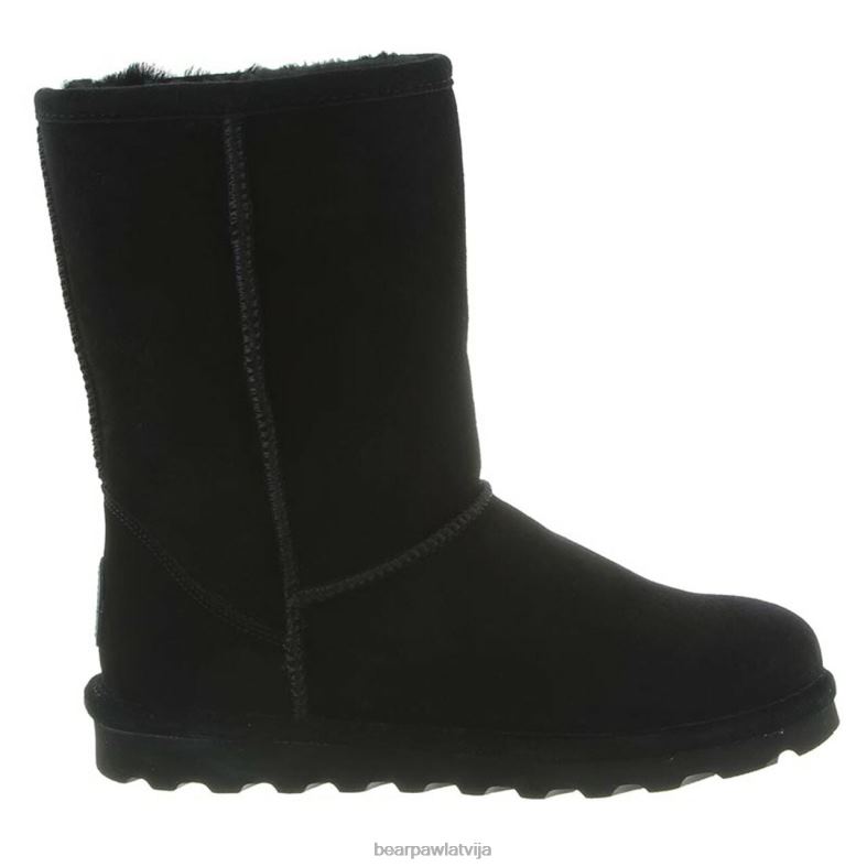 melns sievietes zābaki BEARPAW elle īss P2XFF93