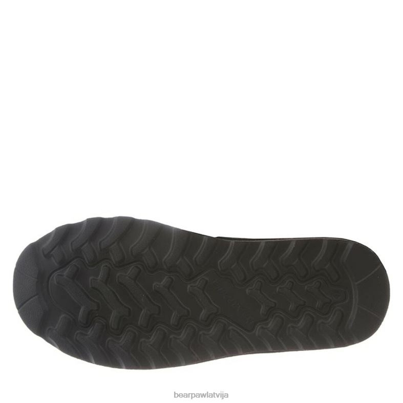 melns sievietes zābaki BEARPAW filiāli plats P2XFF99