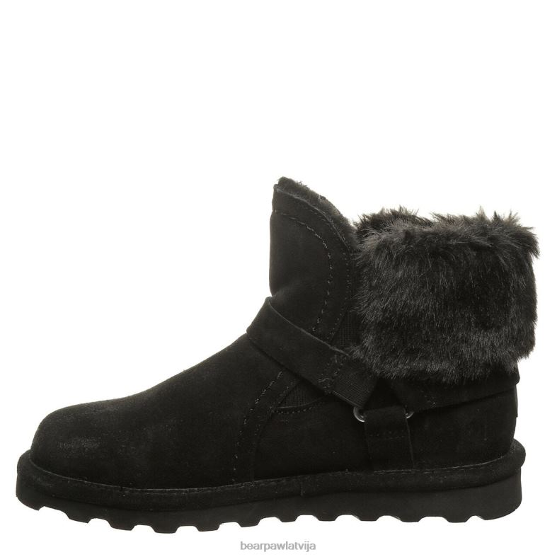 melns sievietes zābaki BEARPAW konnija P2XFF43