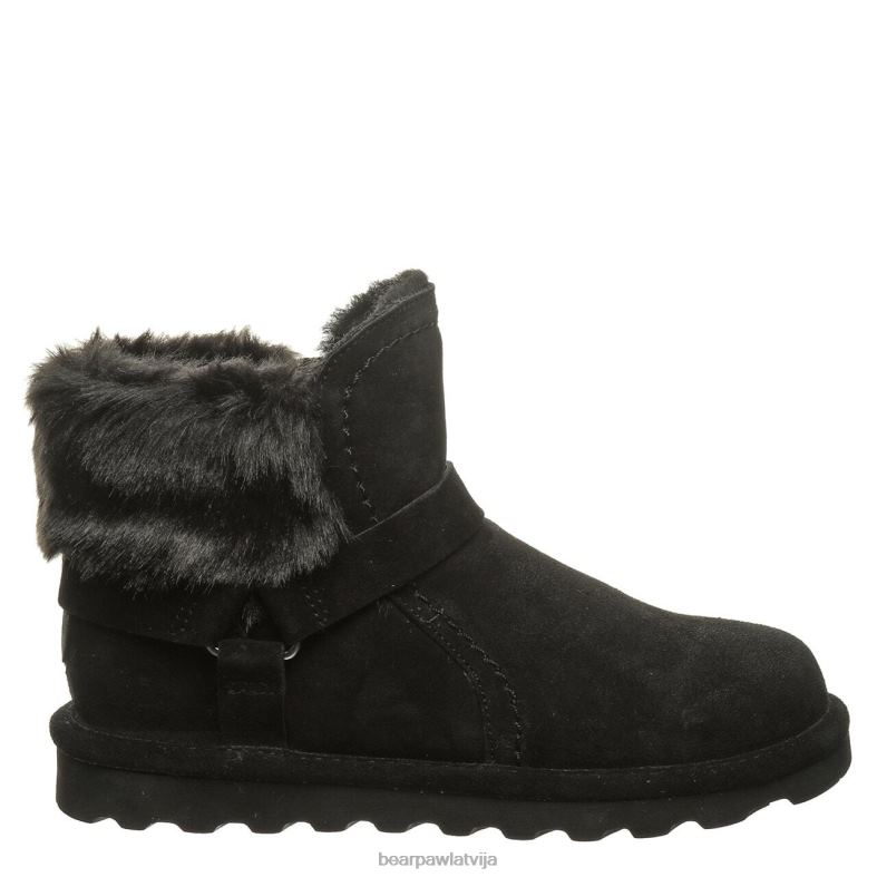 melns sievietes zābaki BEARPAW konnija P2XFF43