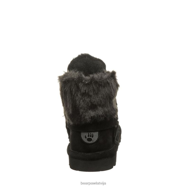 melns sievietes zābaki BEARPAW konnija P2XFF43