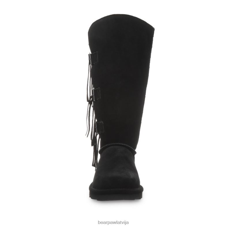 melns sievietes zābaki BEARPAW kris P2XFF138