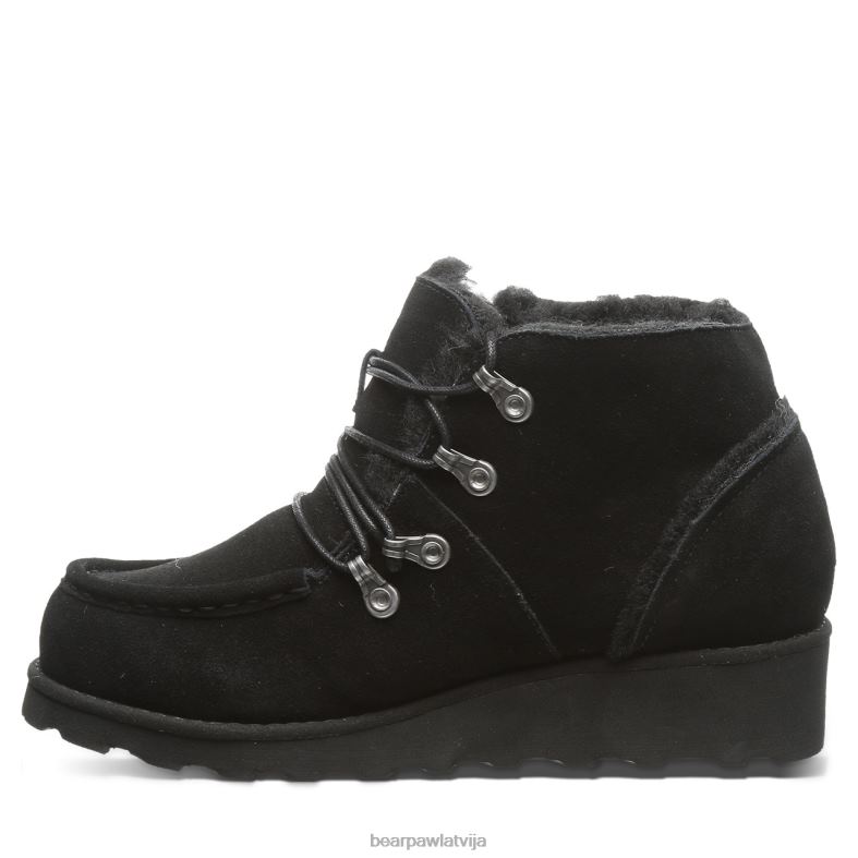 melns sievietes zābaki BEARPAW malinda P2XFF143