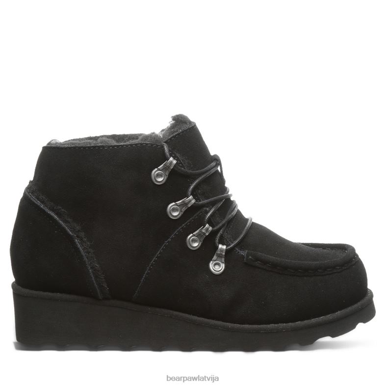 melns sievietes zābaki BEARPAW malinda P2XFF143