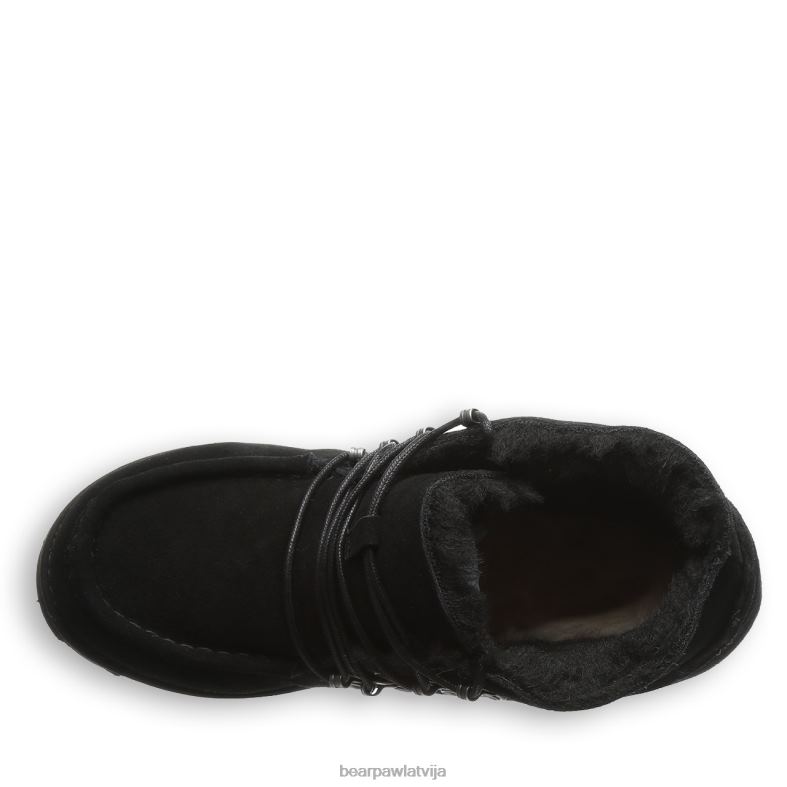 melns sievietes zābaki BEARPAW malinda P2XFF143