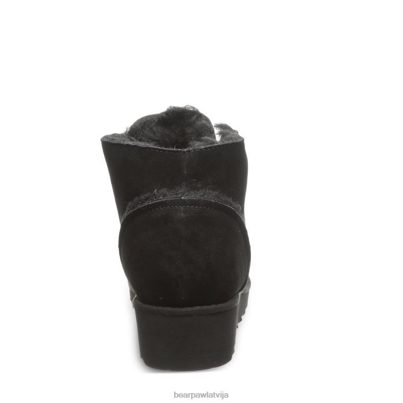 melns sievietes zābaki BEARPAW malinda P2XFF143